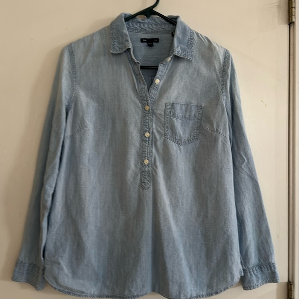 Gap Denim Blouse - Size M